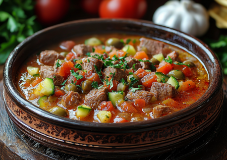 Грузинская солянка! Вкуснятина хоть на праздник, хоть на каждый день. Не суп — обалденно вкусный ужин