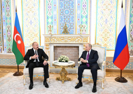 Алиев пожелал Путину и народу России всего самого доброго