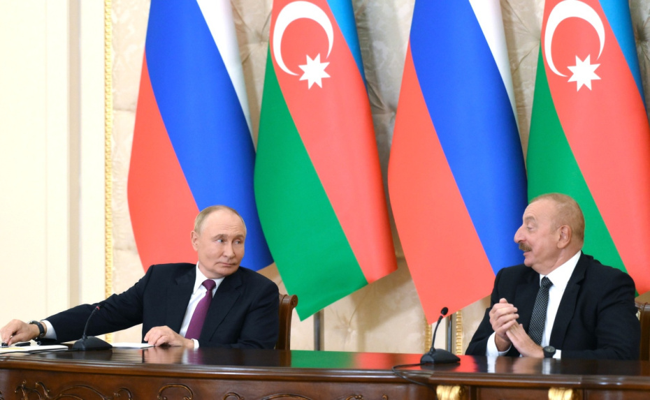 Владимир Путин, Ильхам Алиев