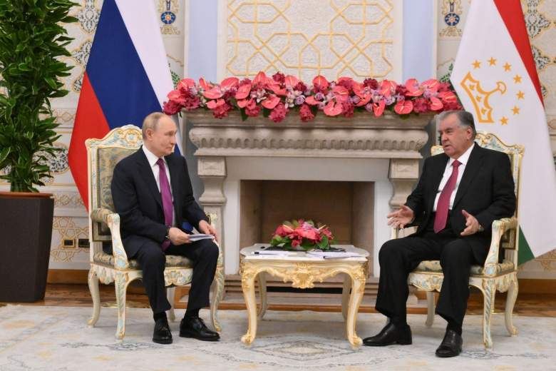Владимир Путин, Эмомали Рахмон