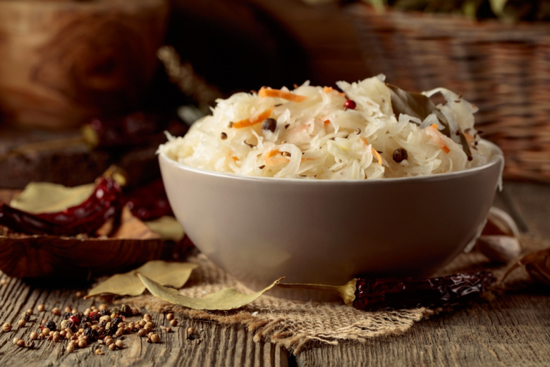 Хрустящая маринованная капуста по-корейски на зиму