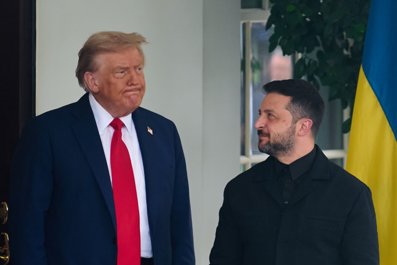 Дональд Трамп и Владимир Зеленский