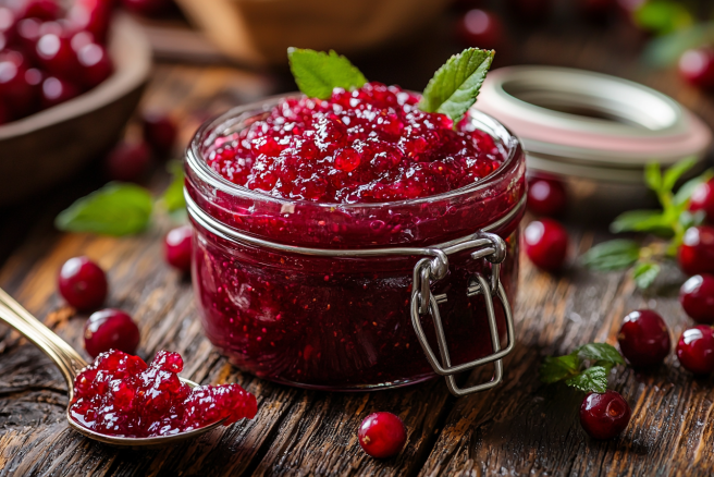 Никакой варки и возни! Клюква с сахаром — витаминная заготовка за 5 минут