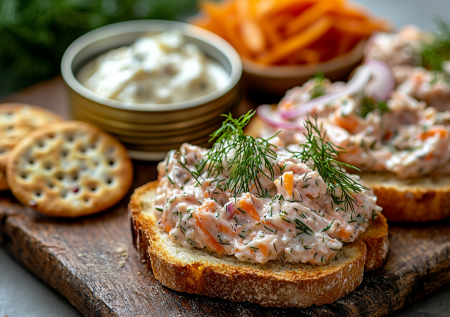 Что-то особенное из простых бюджетных продуктов: вкуснейшая намазка из шпрот и яиц