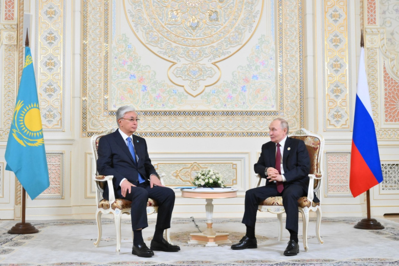 Касым-Жомарт Токаев, Владимир Путин