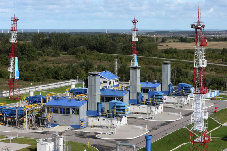 Подземное газохранилище компании «Газпром»