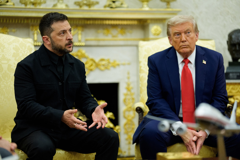 Владимир Зеленский и Дональд Трамп