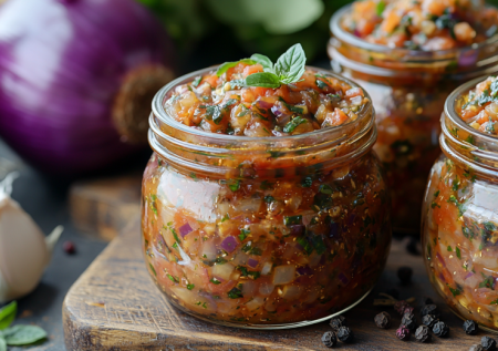 Самая вкусная баклажанная икра на зиму своими руками! Просто и быстро