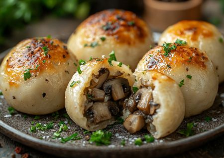 Ужин по-белорусски: готовим картофельные клецки с грибами — вкуснее вареников