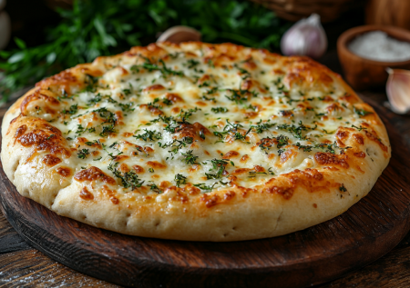 Проще хлеба, вкуснее пиццы: сырно-чесночные лепешки в духовке — на их аромат сбегутся все соседи