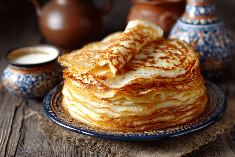 Самый вкусный завтрак из СССР: блины на кефире — очень простой рецепт