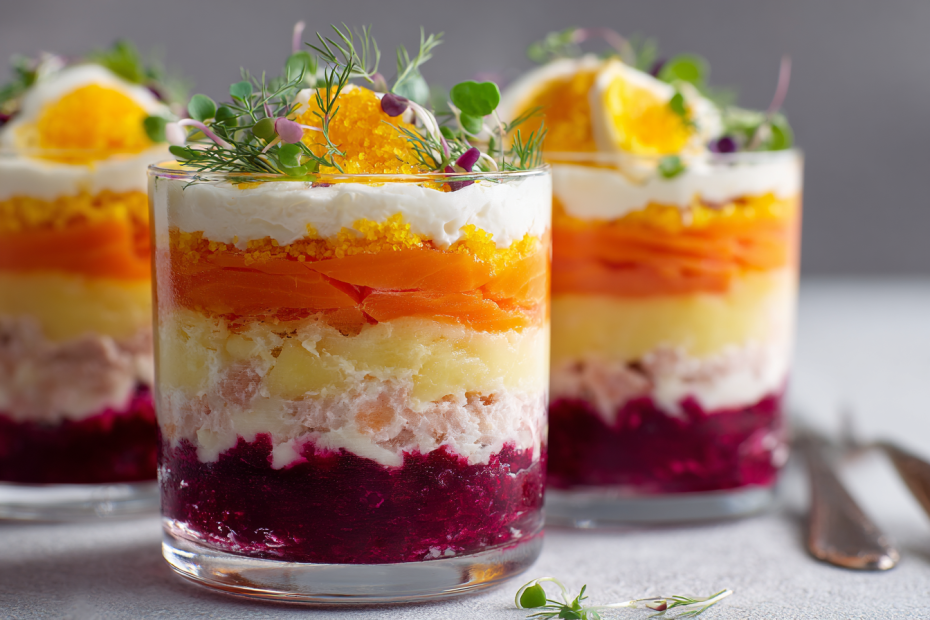 Закуски с икрой