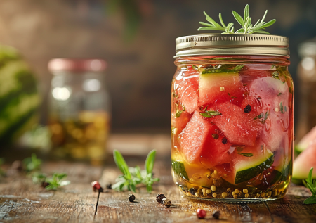 Маринованный арбуз: хрустящая закуска и необычный десерт