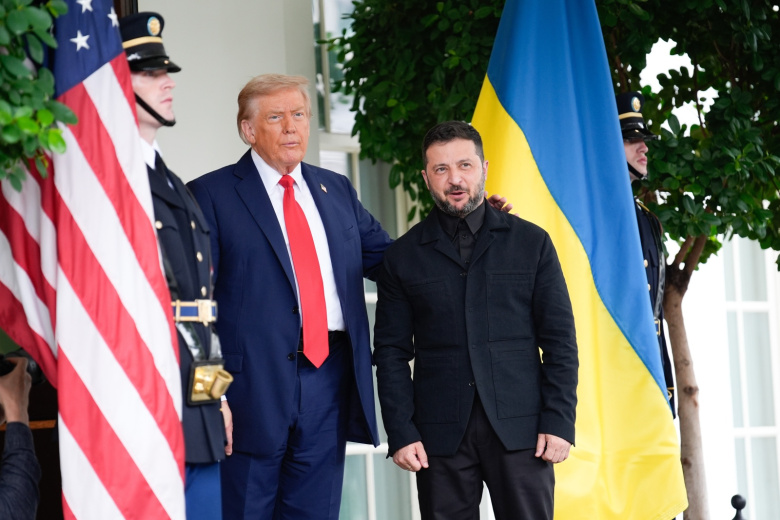 Дональд Трамп и Владимир Зеленский