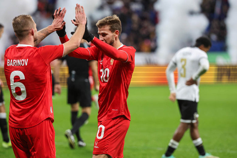 Товарищеский матч по футболу между командами национальной сборной России и национальной сборной Боливии