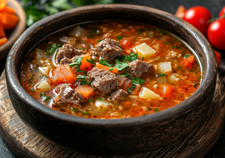 Узбекский мясной суп с машем и рисом машхурда — очень вкусный и наваристый! Рецепт-находка
