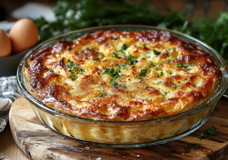 Без раскатки теста и ненужной возни. Вкуснейший пирог с капустой и яйцом за 30 минут — румяное чудо