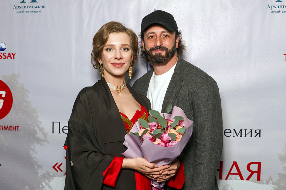 Елизавета Арзамасова с супругом Ильей Авербухом