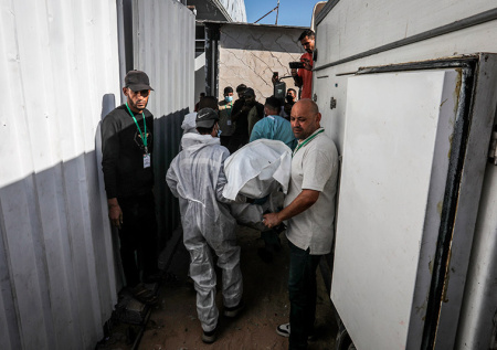 В секторе Газа назвали количество переданных Израилем тел палестинцев