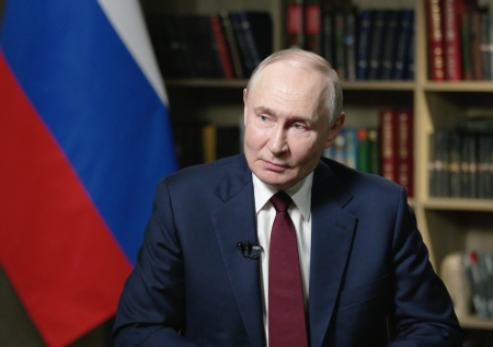 Путин поздравил коллектив RT с 20-летием