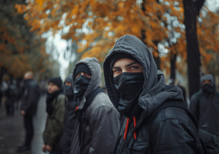 Раздели и изрезали спину: неонацисты снимают нападения на мигрантов