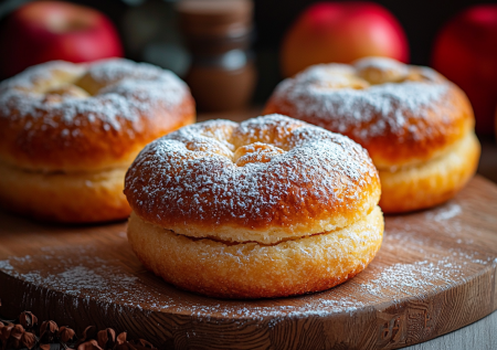 Хрустящие подушечки с яблоком: просто, как в детстве, и вкусно, как в кондитерской. Как приготовить за один присест?