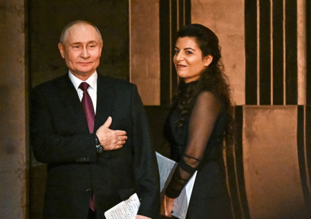 Путин поддержал Симоньян после смерти мужа
