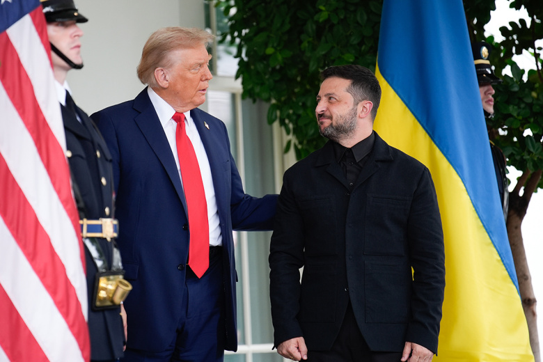 Дональд Трамп и Владимир Зеленский