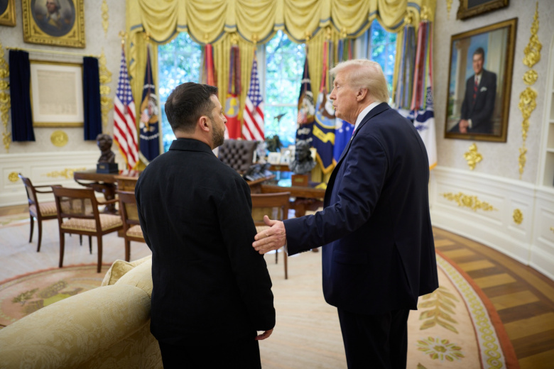 Владимир Зеленский, Дональд Трамп