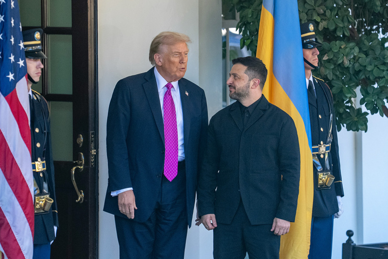 Дональд Трамп и Владимир Зеленский