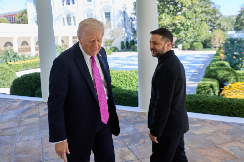 Дональд Трамп и Владимир Зеленский