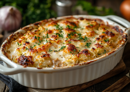 Полкочана капусты и немного фарша! Бросаю на сковороду — на выходе вкусная и нежная запеканка по-фински. Простой рецепт