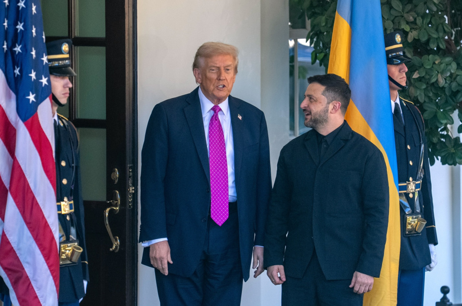 Дональд Трамп и Владимир Зеленский
