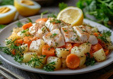 Салат с запеченной рыбой — нежнее оливье и вкуснее шпрот!