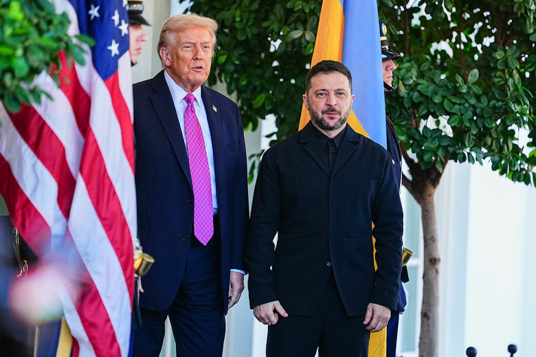 Дональд Трамп и Владимир Зеленский
