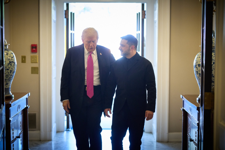 Дональд Трамп, Владимир Зеленский