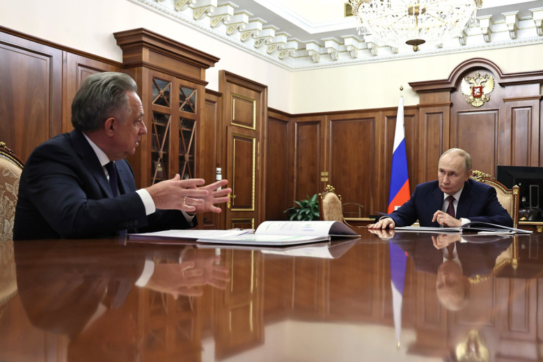 Владимир Путин и Виталий Мутко