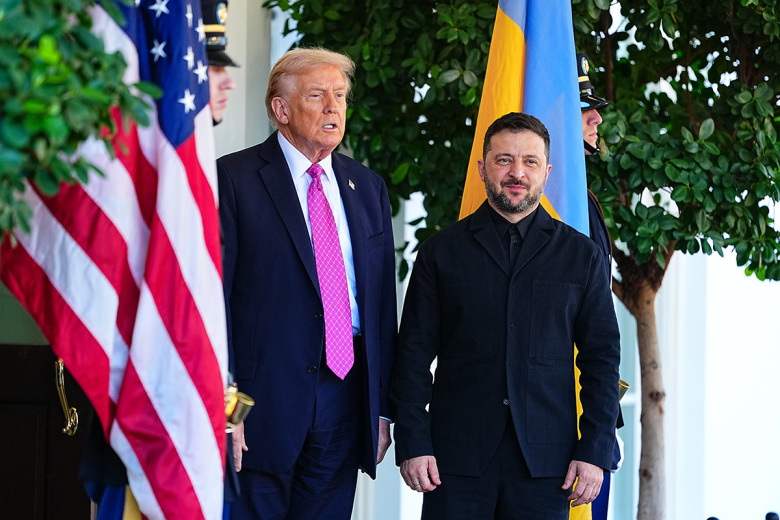 Дональд Трамп и Владимир Зеленский