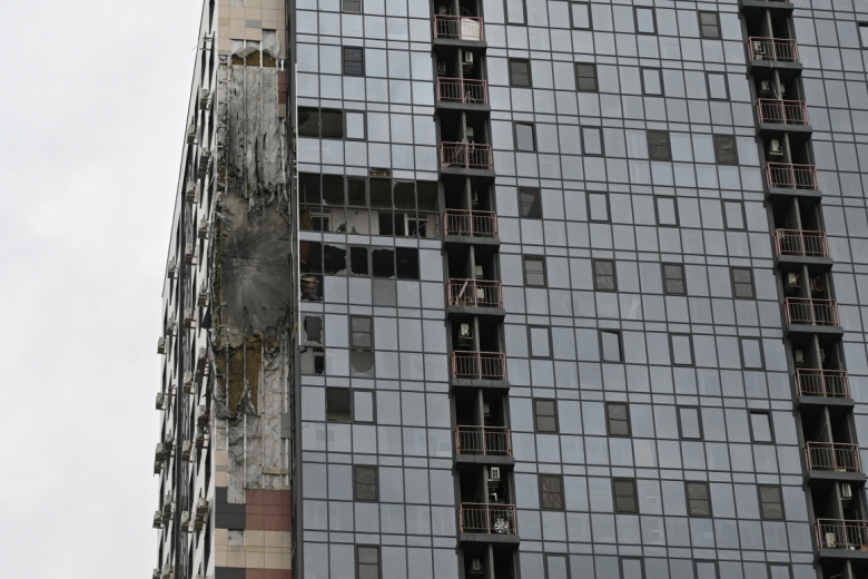 Вид на ЖК «Северная Звезда» в Батайске, куда прилетел дрон ВСУ