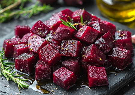 Запекаю свеклу с чесноком и розмарином — аромат на всю кухню