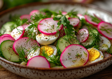 Суперский салат из копеечного овоща: простой вариант с яйцами, вкус просто обалденный, и заправка — огонь
