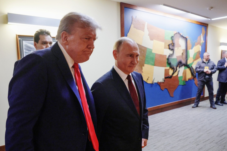 Владимир Путин и Дональд Трамп
