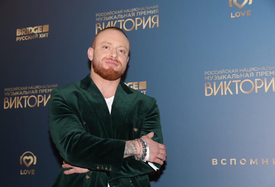 Рэпер Леша Свик (настоящее имя — Алексей Норкитович) на гала-ужине Российской национальной музыкальной премии «Виктория»