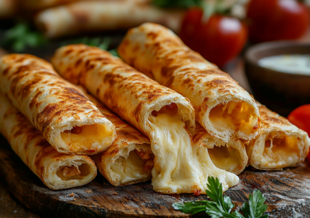 Вы не перестанете готовить эти сырные трубочки: понадобится всего 3 ингредиента