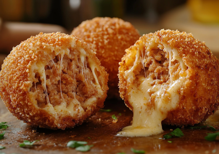 Вкуснее наггетсов и котлет: куриные мячики с сыром — хрустящая корочка и тягучая начинка