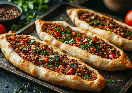 Пиде из упаковки фарша: дрожжевые лодочки по-турецки — получатся даже у тех, кто не умеет готовить