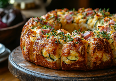 Беру кабачок, кусочек сыра и ветчины — и вкуснейший кекс за полчаса готов