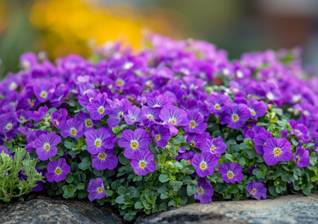 Сыплю семена в ноябре — получаю фиолетовые облака цветов уже в апреле: чудо-многолетник