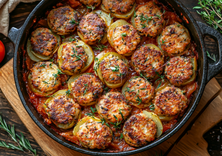 Когда на ужин есть только полчаса, готовлю сразу в одной кастрюле котлеты с картошкой: чудо-рецепт