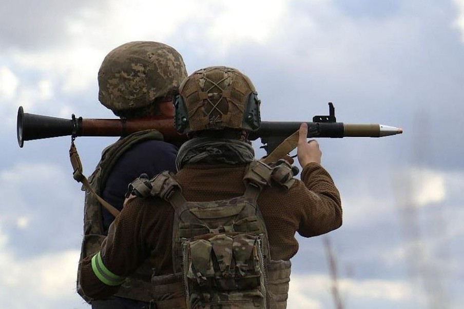 Военнослужащие ВСУ